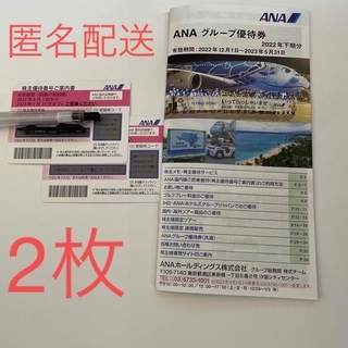 エーエヌエー(ゼンニッポンクウユ)(ANA(全日本空輸))のANA株主優待　2枚セット(その他)