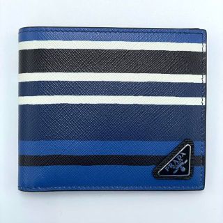 プラダ 折り財布(メンズ)(ブルー・ネイビー/青色系)の通販 23点 プラダ 折り財布(メンズ)(ブルー・ネイビー/青色系)の通販 23点