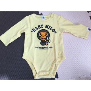 アベイシングエイプ(A BATHING APE)の70☆美品 BAPE KIDSロンパース(ロンパース)