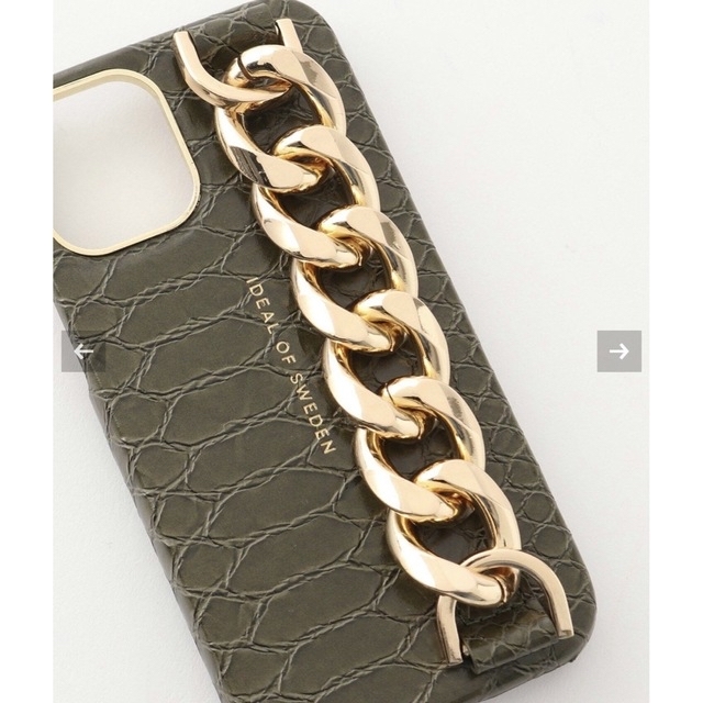 DEUXIEME CLASSE(ドゥーズィエムクラス)のIDEAL OF SWEDEN✳︎SNAKE-CHAIN  12promax スマホ/家電/カメラのスマホアクセサリー(iPhoneケース)の商品写真