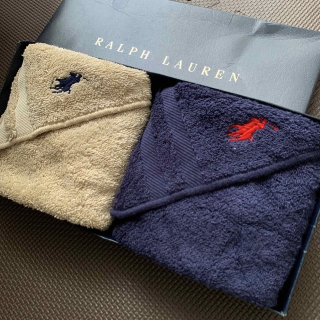 Ralph Lauren(ラルフローレン)の大きめサイズ・クーポンOK・プレゼントにも❣️ラルフローレン ウォッシュタオル インテリア/住まい/日用品の日用品/生活雑貨/旅行(タオル/バス用品)の商品写真