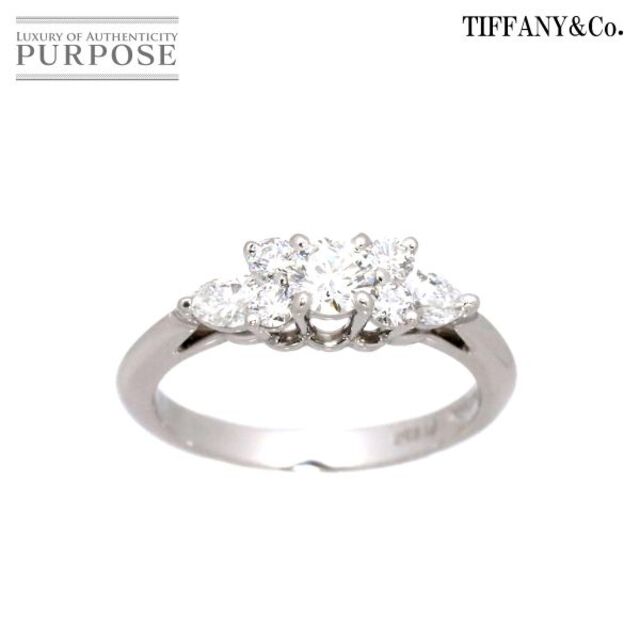 Tiffany & Co. - ティファニー TIFFANY&CO. セブンストーン 8号 リング ダイヤ Pt プラチナ 指輪 VLP 90184827