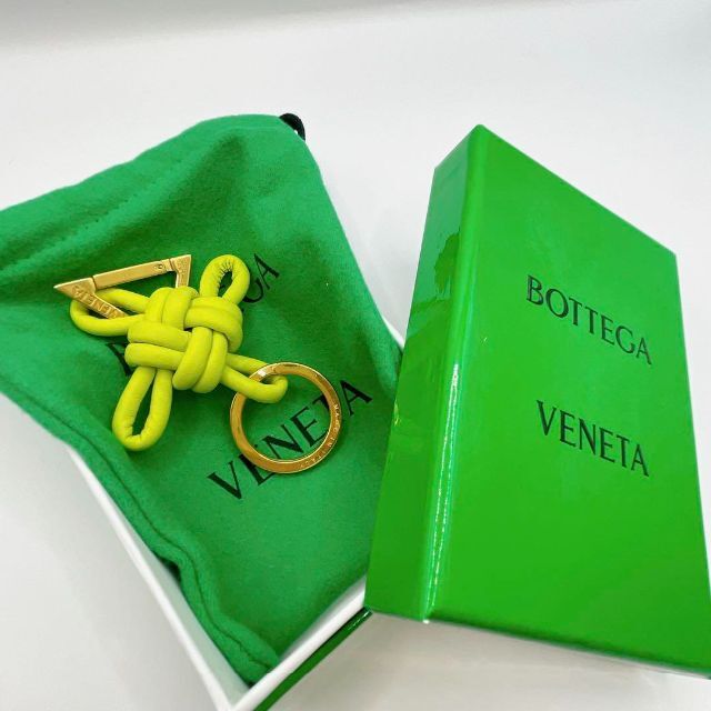 ❤特選タイムセール❤ 希少 BOTTEGA VENETA キーリング キーホルダー