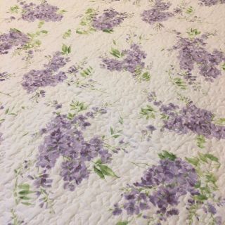 LAURA ASHLEY - ベッドカバー キルトカバーレット 2点セット 花柄