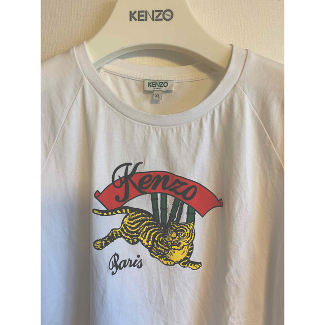 Sale!! KENZO TIGER TEE Ladies XL Tシャツ