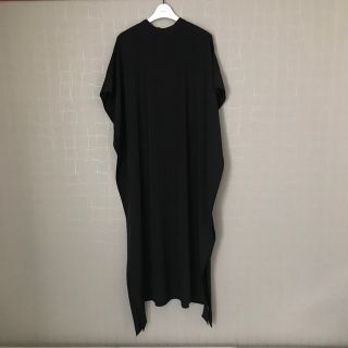 ハイク(HYKE)の新品 HYKE  スリーブレスDRESS 黒 1サイズ(ロングワンピース/マキシワンピース)