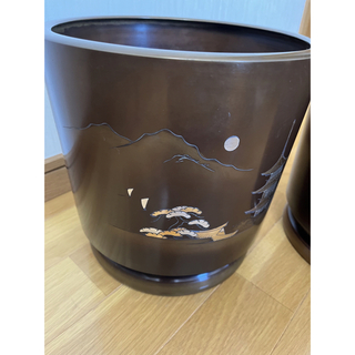 銅製の火鉢 (２個組）の通販 by タコちゃんちゃん0612's shop｜ラクマ