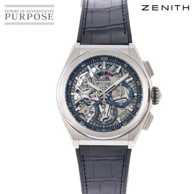 ゼニス ZENITH デファイ エル プリメロ 21 95.9000.9004 クロノグラフ メンズ 腕時計 チタン パワーリザーブ 自動巻き Defy VLP 90189341