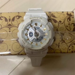 カシオ(CASIO)のかさ様専用◎Baby-G ホワイト腕時計レディース(腕時計)