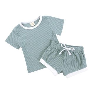 カットソー セットアップ ベビー キッズ 子供服 半袖 短パン 上下セット(シャツ/カットソー)