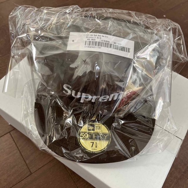 Supreme Box Logo Mesh Back New Era帽子