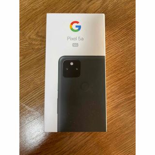 グーグル(Google)のGoogle Pixel 5a (5G) Mostly Black 128GB(スマートフォン本体)