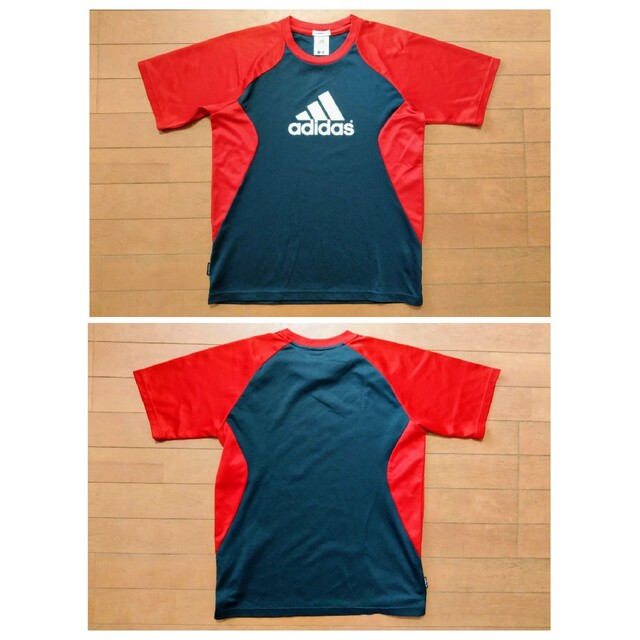 adidas(アディダス)のアディダス　CLIMALITE　Tシャツ　160　2枚セット キッズ/ベビー/マタニティのキッズ服男の子用(90cm~)(Tシャツ/カットソー)の商品写真