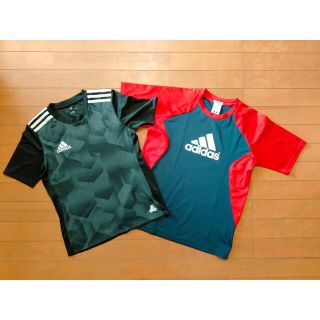 アディダス(adidas)のアディダス　CLIMALITE　Tシャツ　160　2枚セット(Tシャツ/カットソー)