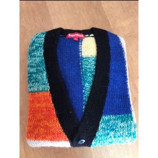 シュプリーム(Supreme)のSupreme Patchwork Mohair Cardigan(カーディガン)