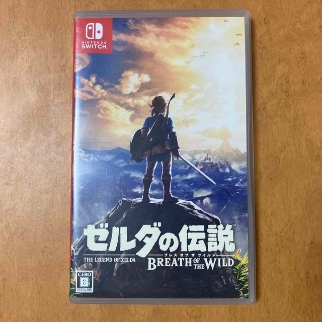 任天堂(ニンテンドウ)のゼルダの伝説 ブレス オブ ザ ワイルド Switch エンタメ/ホビーのゲームソフト/ゲーム機本体(家庭用ゲームソフト)の商品写真