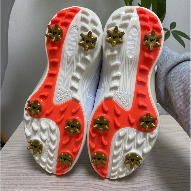 アディダス adizero ゴルフシューズ Onesiderシューズバック付き