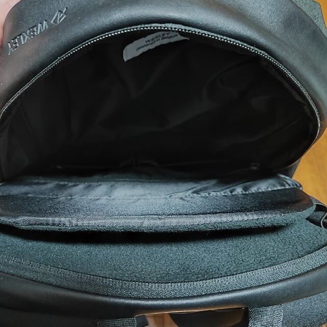 WEXLEY URBAN BACKPACK BLACK メンズのバッグ(バッグパック/リュック)の商品写真