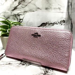 COACH ティーローズ ラウンドファスナー 長財布 4739