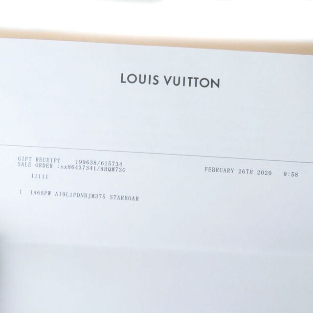 LOUIS VUITTON - 未使用品☆ルイヴィトン スターボード・ライン デニム