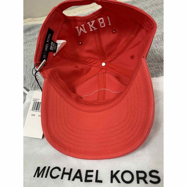 Michael Kors(マイケルコース)の【新品未使用】MK マイケル・コースキャップ　ユニセックス　男女兼用 レディースの帽子(キャップ)の商品写真