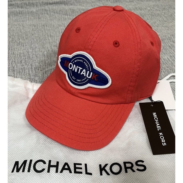 Michael Kors(マイケルコース)の【新品未使用】MK マイケル・コースキャップ　ユニセックス　男女兼用 レディースの帽子(キャップ)の商品写真