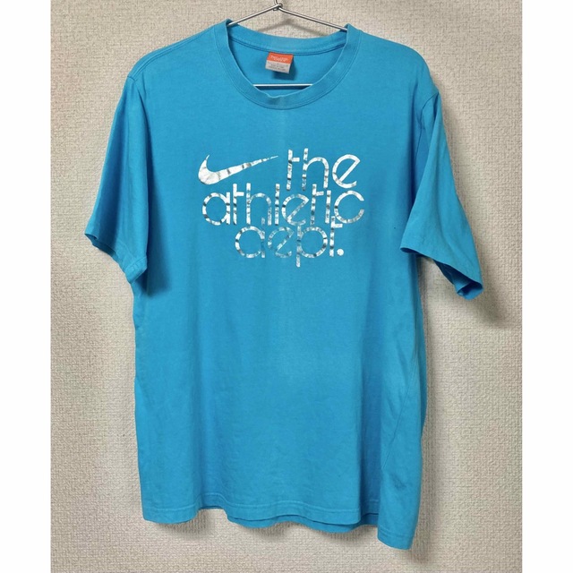 NIKE(ナイキ)のNIKE プリント Tシャツ ライトブルー Lサイズ メンズのトップス(Tシャツ/カットソー(半袖/袖なし))の商品写真