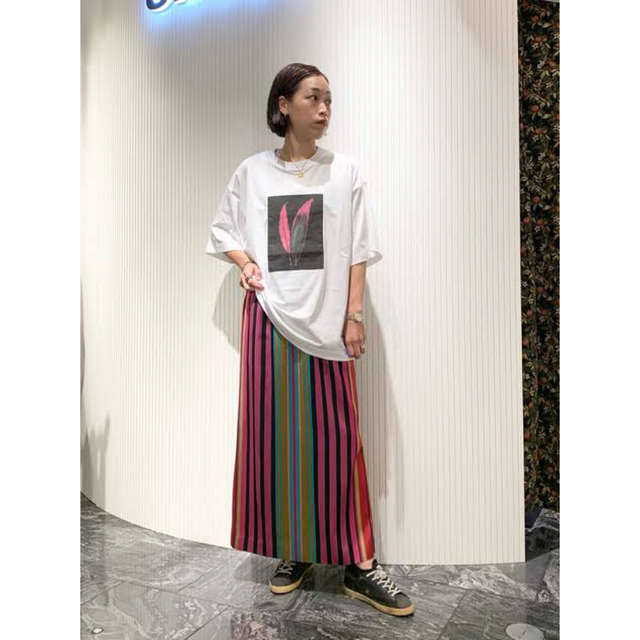 30%OFF SALE セール ○新品タグ付き○ CABaN ランダムストライプロング