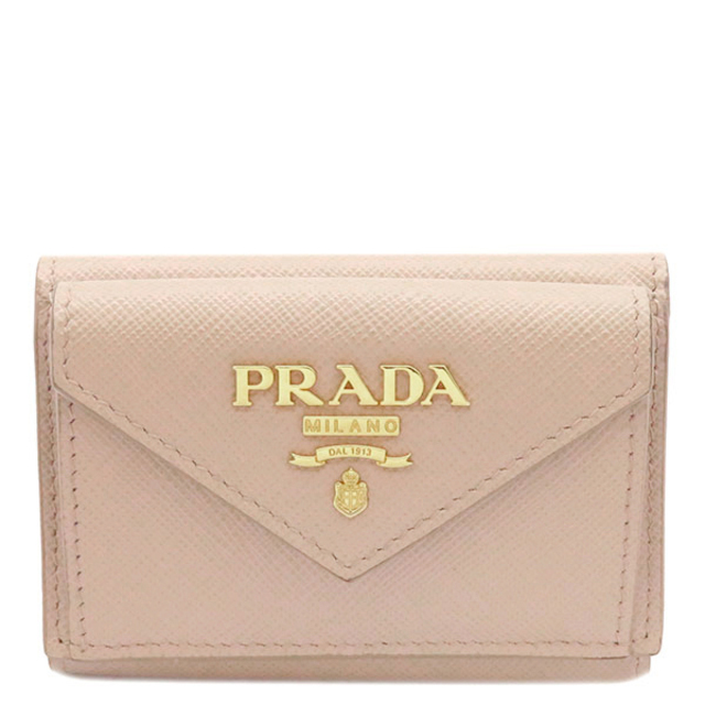 PRADA(プラダ)のプラダ  三つ折り財布  サフィアーノ ミニウォレット 1MH021 レディースのファッション小物(財布)の商品写真