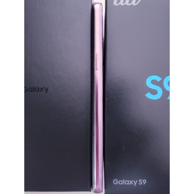 Galaxy(ギャラクシー)の【Galaxy S9】SCV38 Lilac Purple 64GB {au版} スマホ/家電/カメラのスマートフォン/携帯電話(スマートフォン本体)の商品写真