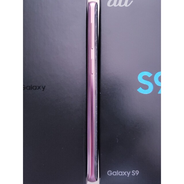 Galaxy(ギャラクシー)の【Galaxy S9】SCV38 Lilac Purple 64GB {au版} スマホ/家電/カメラのスマートフォン/携帯電話(スマートフォン本体)の商品写真