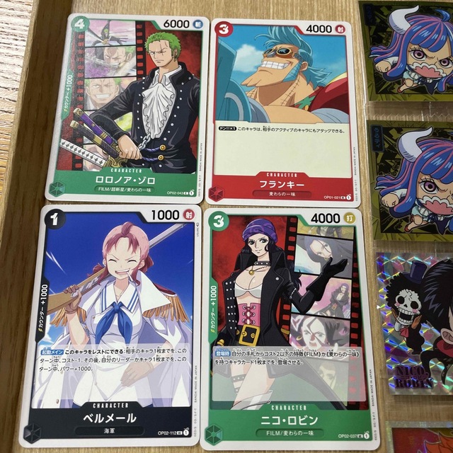 ONE PIECE(ワンピース)のワンピース　カード&シール エンタメ/ホビーのアニメグッズ(カード)の商品写真