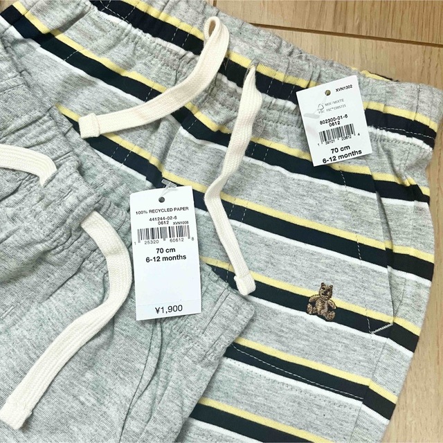 special price『新品』babyGapショートパンツ70㎝　2枚SET