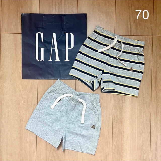 special price『新品』babyGapショートパンツ70㎝ 2枚SET