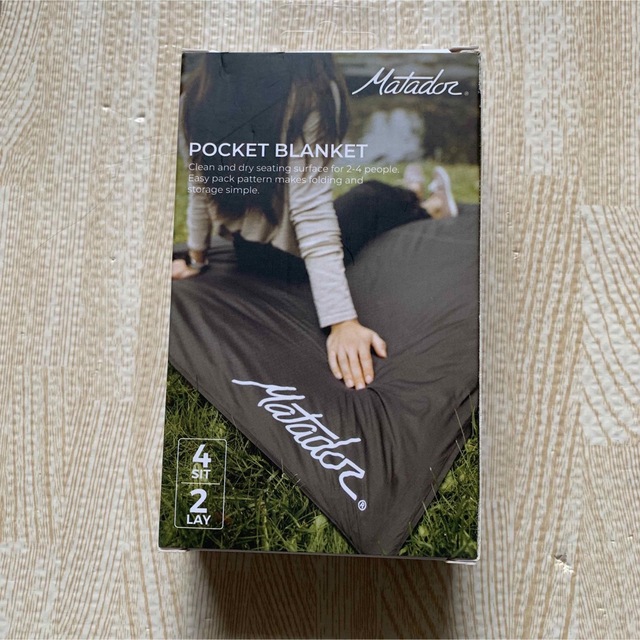 Matador ☆ Pocket Blanket  ブラック スポーツ/アウトドアのアウトドア(その他)の商品写真