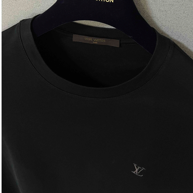 ルイヴィトン  黒 Tシャツ メンズ XS