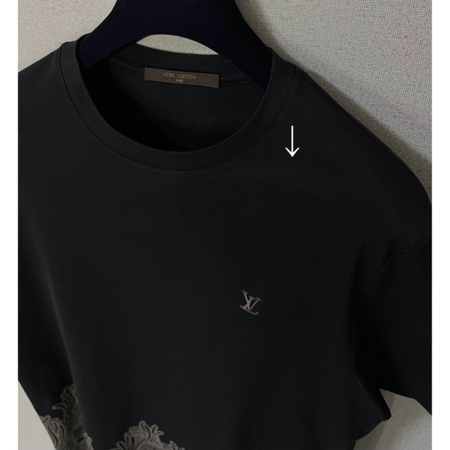 LOUIS VUITTON(ルイヴィトン)のルイヴィトン  黒 Tシャツ メンズ XS メンズのトップス(Tシャツ/カットソー(半袖/袖なし))の商品写真