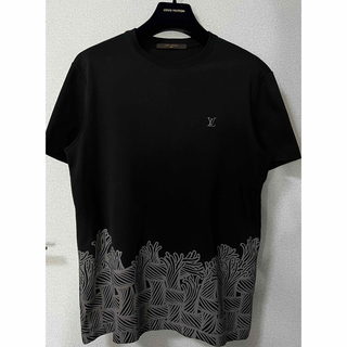 ルイヴィトン(LOUIS VUITTON)のルイヴィトン  黒 Tシャツ メンズ XS(Tシャツ/カットソー(半袖/袖なし))