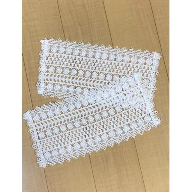 お洒落♡テーブル ランチョンマット 北欧スタイル ホワイト 総レース 2枚セット ホワイトレースのランチョンマット♡4枚セット