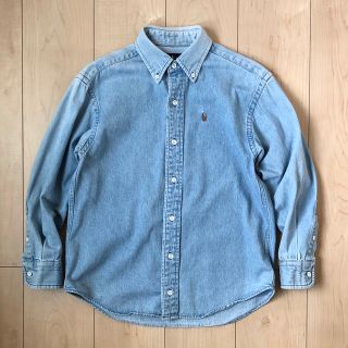 ラルフローレン(Ralph Lauren)のラルフローレン キッズ BDシャツ　デニム 140(ブラウス)