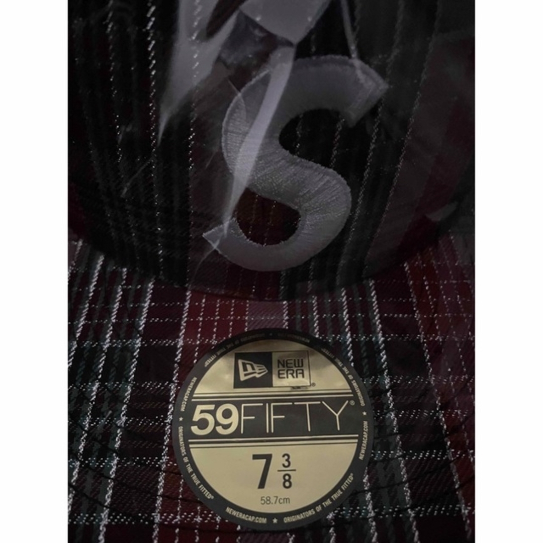 Supreme Metallic Plaid S Logo New Era | gualterhelicopteros.com.br