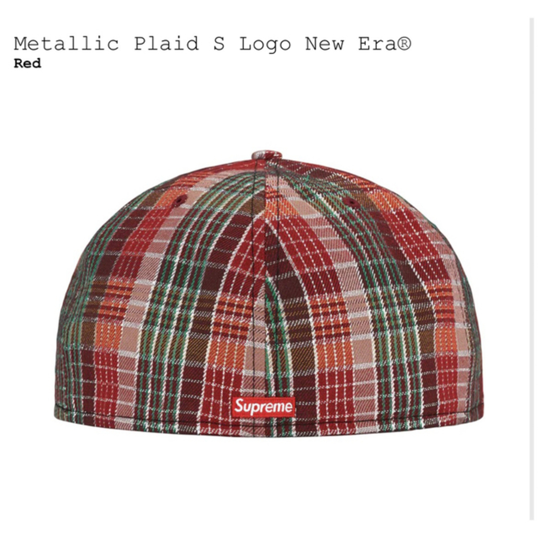Supreme Metallic Plaid S Logo New Era | gualterhelicopteros.com.br