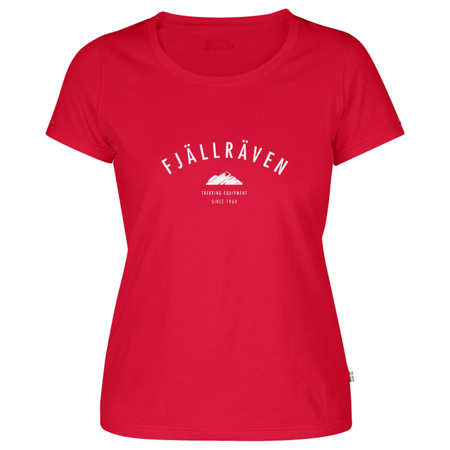 FJALL RAVEN(フェールラーベン)のTrekking Equipment T-shirt W Coral（女性用）  スポーツ/アウトドアのアウトドア(登山用品)の商品写真