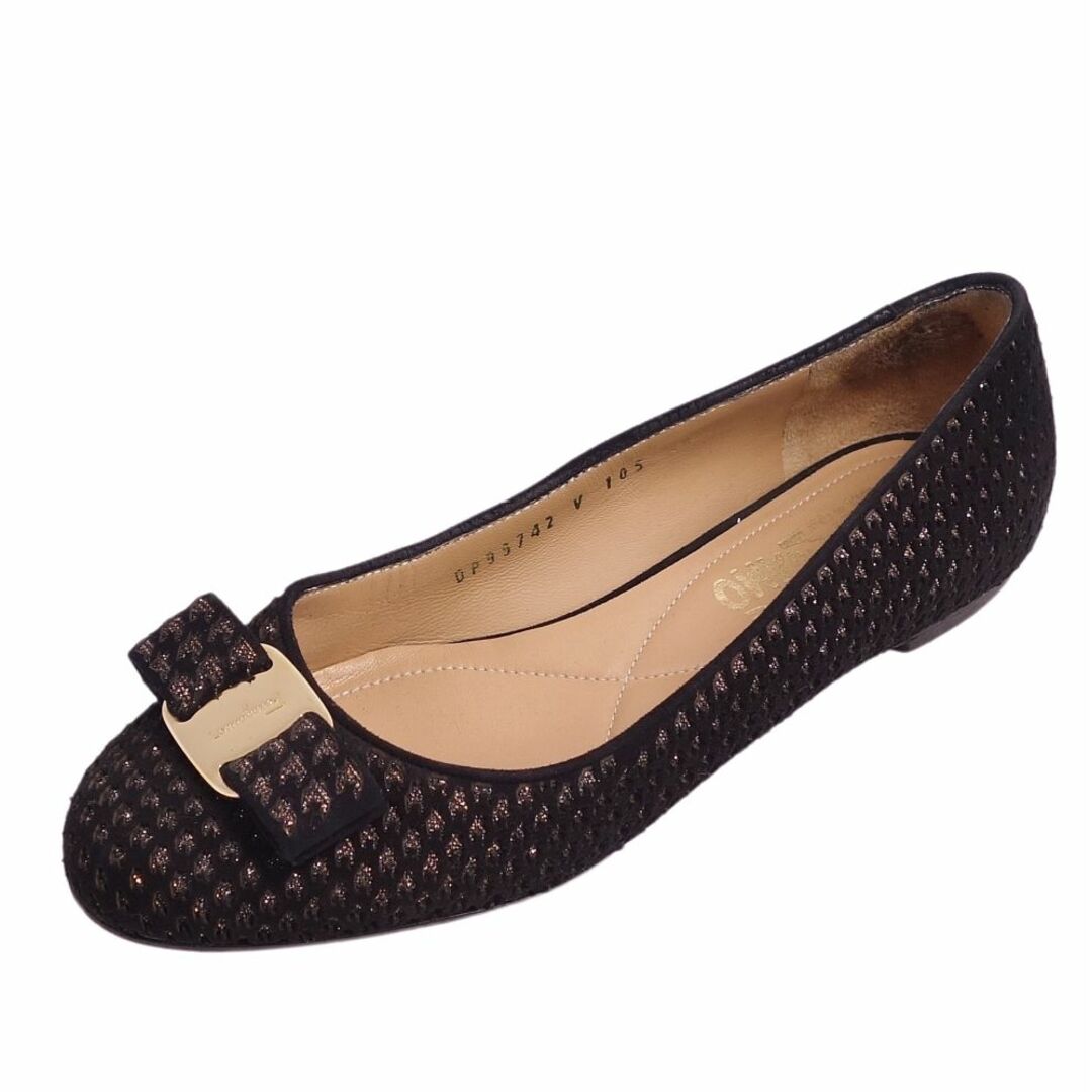 美品 サルヴァトーレ フェラガモ Salvatore Ferragamo パンプス ヴァラ
