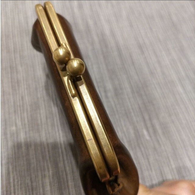 エヌニジュウゴ☆N25☆レザー☆がま口ウォレット (中)☆プエブロ