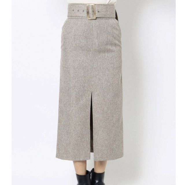 MURUA(ムルーア)のMURUA メランジペンシルスカート レディースのスカート(ロングスカート)の商品写真