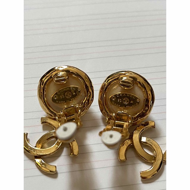 シャネル ☆ ヴィンテージ イヤリング パール ココマーク ☆ 超美品