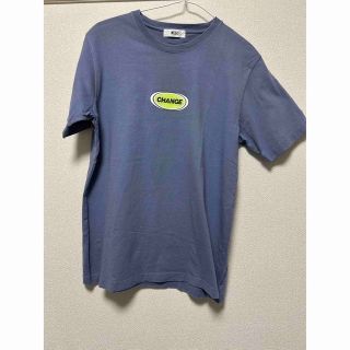 ウィゴー(WEGO)のブルー グラフィックTシャツ(Tシャツ(半袖/袖なし))