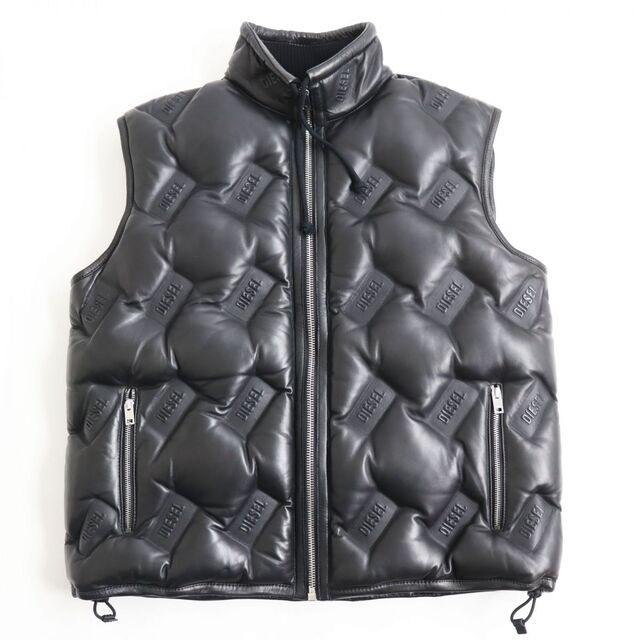 DIESEL - 美品○DIESEL ディーゼル A034730AEAJ ラムレザー エンボス