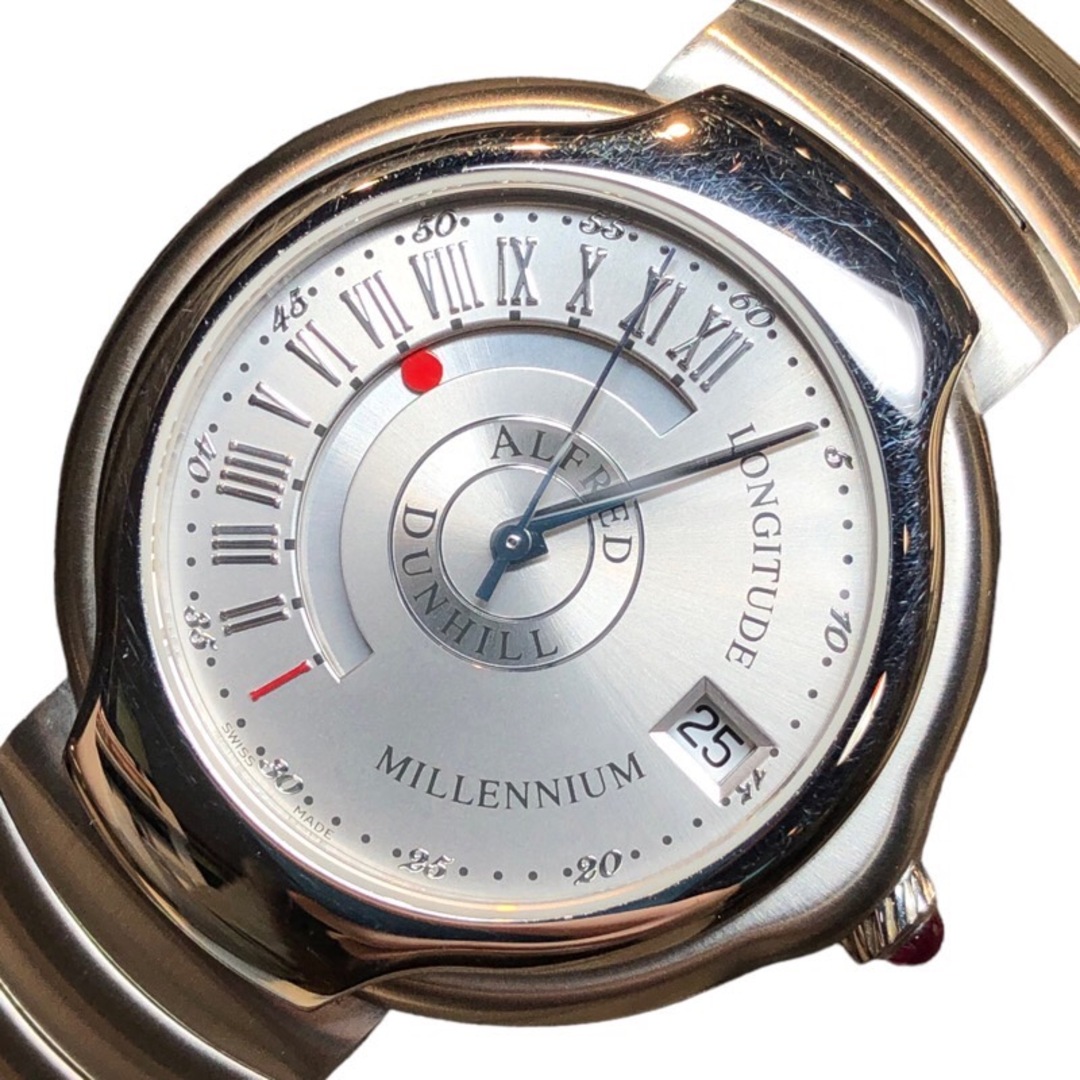 メンズダンヒル dunhill ミレニアムロンジチュード 世界1300本限定 DC2600M ステンレススチール 自動巻き メンズ 腕時計
